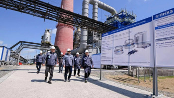 Фотография к новости: Павлодар мұнай-химия зауытында жөндеу жұмыстары жүргізіледі