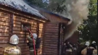 Алматыда монша өртенді