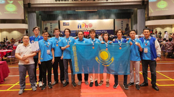 Фотография к новости: Қазақстандық оқушылар физикадан Азия олимпиадасында жеті марапатқа ие болды