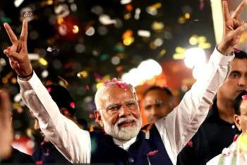 Фотография к новости: Үнді саясаткері үшінші рет үкімет басшысы тағына отырды