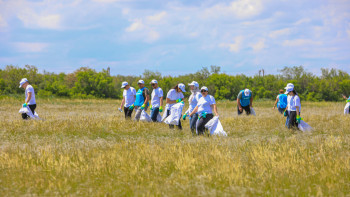 Фотография к новости: "Таза Қазақстан" road-эстафетасы басталды