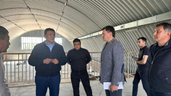 Фотография к новости: Тайынша ауданында мектеп пен спорткешен салынуда – СҚО