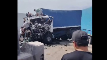 Фотография к новости: "Екеуінің жағдайы ауыр". Қарағанды-Балқаш трассасында 3 көкпаршы қаза тапты