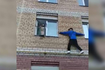 Фотография к новости: Ұлттық ұлан офицері баланы ажал аузынан құтқарып қалды