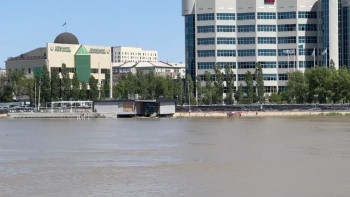 Фотография к новости: Жайықтағы су деңгейі тағы 10 сантиметрге төмендеді