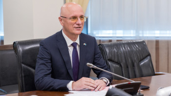 Фотография к новости: Скляр Alarko холдингінің басшылығымен инвестициялық ынтымақтастық келешегін талқылады