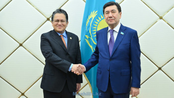 Фотография к новости: Мәжіліске Малайзия Сенаты өкілі келді