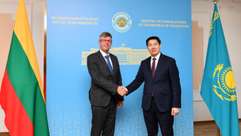 Фотография к новости: Қазақстан мен Литва сыртқы саяси жоспарлау саласындағы ынтымақтастықты нығайтуда