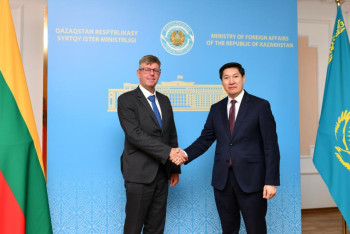Фотография к новости: Қазақстан мен Литва сыртқы саяси жоспарлау саласындағы ынтымақтастықты нығайтуда
