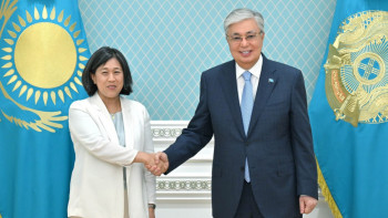 Фотография к новости: Тоқаев АҚШ-тың Сауда өкілі Кэтрин Тайды қабылдады