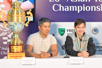 Шахматтан әлем чемпионы Қазыбек Нөгербек БАҚ сұрақтарына жауап берді