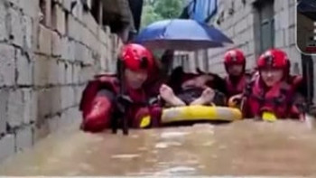 Фотография к новости: Қытайда су тасқынынан 51 мыңнан астам адам зардап шекті