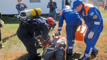 Фотография к новости: Шығыстағы Апаттар медицинасы орталығы 300-ге жуық төтенше жағдайда көмектесті