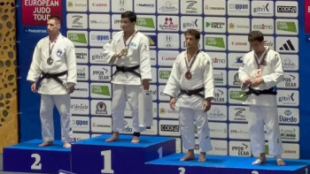 Фотография к новости: Дзюдодан Еуропа кубогында Шерзод Давлатов чемпион атанды