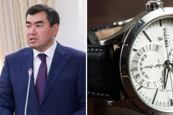 Фотография к новости: Министрдің сағаты 2 миллион тұра ма? – Әрінов жауап берді