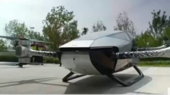 Фотография к новости: Қытай пилоттың басқаруынсыз ұшатын көлік шығарды