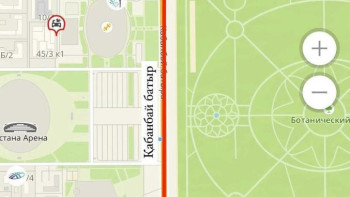 Фотография к новости: Астанада Қабанбай батыр даңғылының учаскесі толық жабылады