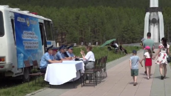 Фотография к новости: Жолдағы қабылдау. Бурабайдағы Абылай хан алаңында акция ұйымдастырылды