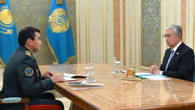 Президент Төтенше жағдайлар министрін қабылдады