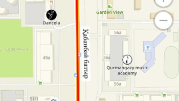 Фотография к новости: Бұқар Жырау көшесі – Қабанбай батыр қиылысы уақытша жабылады