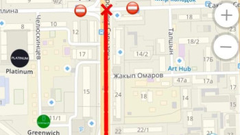 Фотография к новости: Елордада Сарыарқа даңғылының учаскесі жөндеуге жабылады