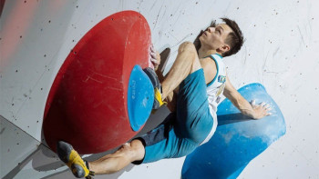 Фотография к новости: Спорттық құзға өрмелеу: Олимпиадаға іріктеу турнирінде үш спортшы сынға түсті