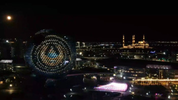 Фотография к новости: Қазақстан полициясы күніне орай “Нұр Әлем” сферасы жағылды