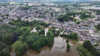Фотография к новости: Францияның батысында қатты су тасқыны болды