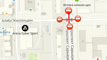 Фотография к новости: Сарыарқа-Жангелдин қиылысы жөндеуге уақытша жабылады