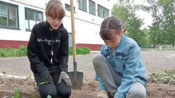 Фотография к новости: Павлодарлық оқушылар шырша отырғызуға грант ұтып алды