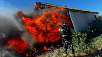 Фотография к новости: Батыс Қазақстанда үй өртенді