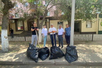 Фотография к новости: Таза Қазақстан. Экологиялық акцияға 2 мыңнан аса ұлытаулық атсалысты