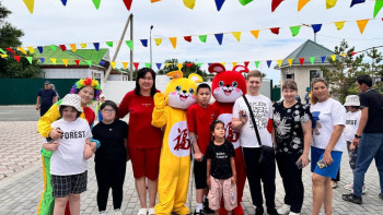 Фотография к новости: Алакөлдегі лагерьде ерекше қажеттілігі бар 160 бала демалады