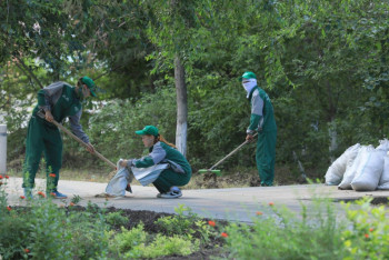 Фотография к новости: Ақтөбеде «Жасыл ел» жасағы 2 мыңға жуық адаммен толығады