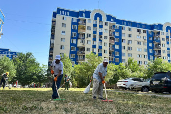 Фотография к новости: Таза Қазақстан. 6591 тонна қоқыс шығарылды