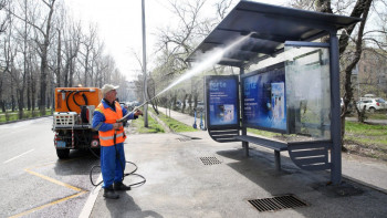 Фотография к новости: «Алматы Жазы» акциясы аясында қаладағы аялдамалар тазартылады