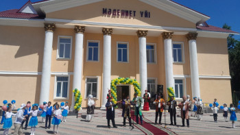 Фотография к новости: Ақсуда Мәдениет үйі ашылды