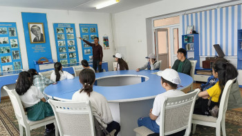 Фотография к новости: Ертіс өңірінің жас археологтары экспедицияға аттанды