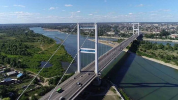 Фотография к новости: Семейдегі аспалы көпір жөндеу жұмысына жабылды