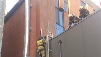 Фотография к новости: Астанада кафеден өрт шықты