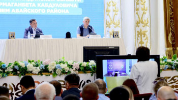 Фотография к новости: Абай қаласын моноқала тізімінен шығару біздің басты міндетіміз – әкім