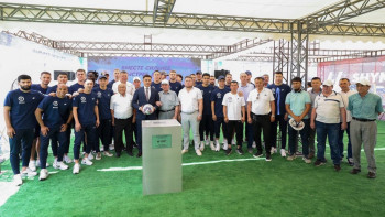 Фотография к новости: Шымкентте жаңа 35 мыңдық стадионның құрылысы басталды