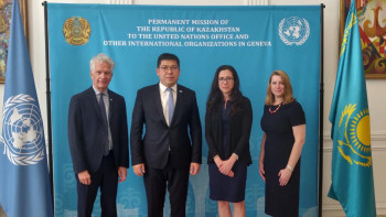 Фотография к новости: Қазақстан мен АҚШ қарусыздандыру саласындағы ынтымақтастықты нығайтуда