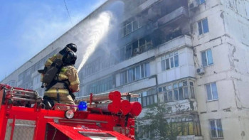 Фотография к новости: Астанада тұрғын үйдегі өрт сөндірілді