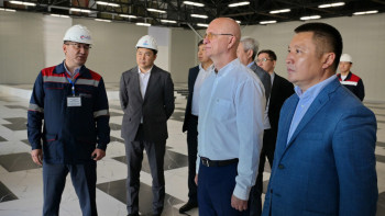 Фотография к новости: Роман Скляр Павлодар облысының жылыту маусымына дайындығын тексерді