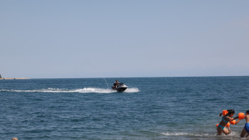 Фотография к новости: Алакөлге апаратын жолдарға асфальт төселді