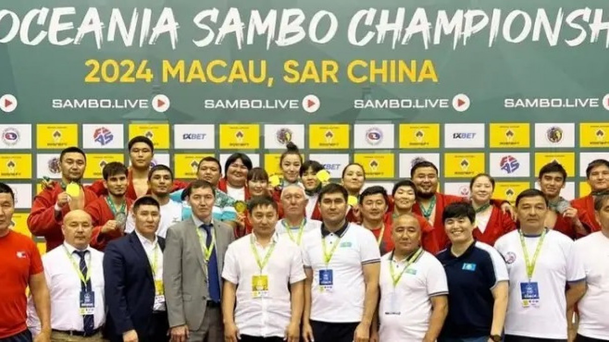 Азия чемпионаты: Қазақстандық самбошылар 15 алтын алды