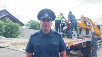 Фотография к новости: Абай облысында мотоцикл жүргізушілері жауапқа тартылды