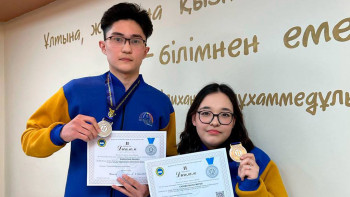 Фотография к новости: Ақтөбелік оқушылар галактиканың 3D моделін жасап шығарды