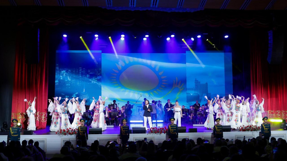 Астанада Елорда күніне арналған мерекелік концерт ұйымдастырылды